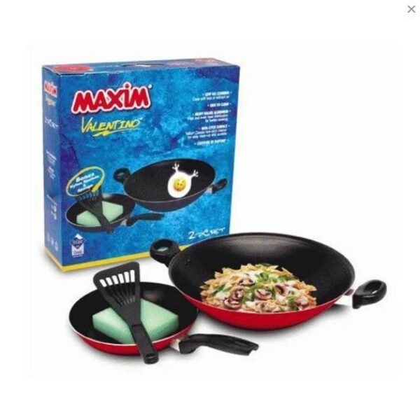 Maxim Valentino Set (Wajan+Teflon)